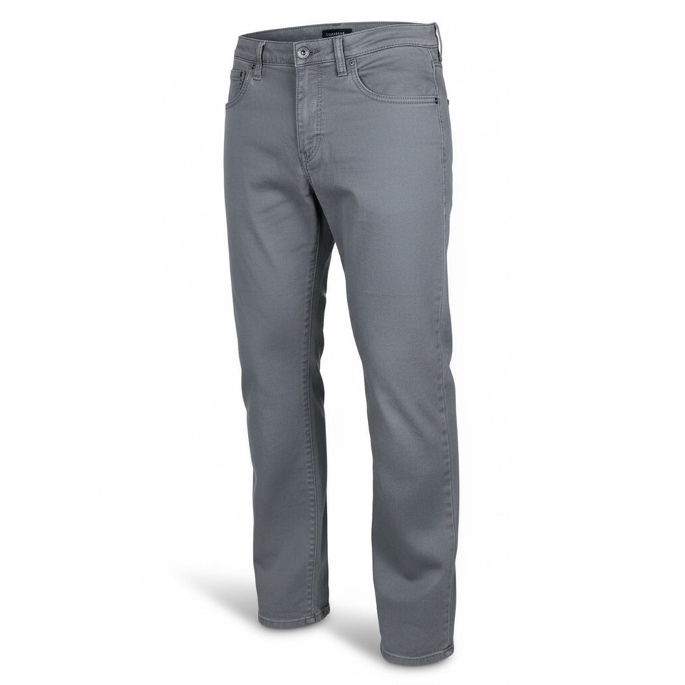 UNTUCKit Stone Gray Trousers W32 L32 Straight Fit